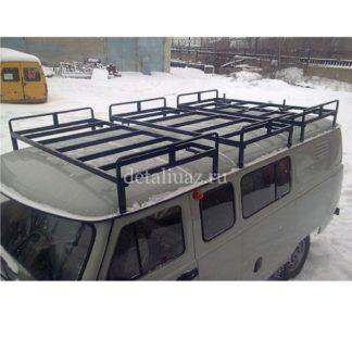 Фото 10 - Багажник "Круиз" на УАЗ 452, 3 секции, 12 опор.