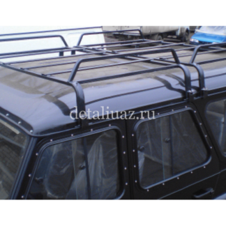 Багажник УАЗ 469/Хантер (двухсекционный) 8 опор ФОТО-1