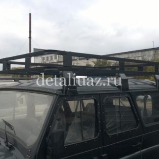 Багажник УАЗ 469/Хантер "Зубр", усиленный, 6 съемных листовых опор ФОТО-3