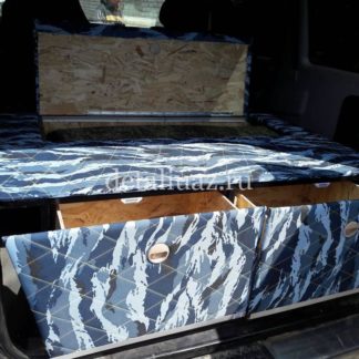 Органайзер-спальник в багажник УАЗ-Патриот (на металлокаркасе 1) ФОТО-4