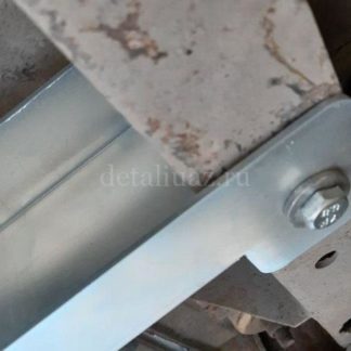 Усилитель заднего бампера УАЗ Патриот увеличенный (дорестайлинг) ФОТО-4