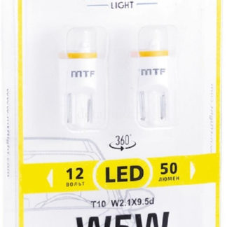 Автомобильные светодиодные лампы MTF light T10/W5W 50 люмен 4000К ФОТО-0