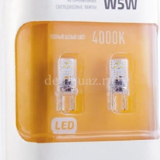 Фото 19 - Автомобильные светодиодные лампы MTF light VEGA T10/W5W 4000К.