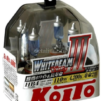 Галогеновые лампы KOITO WHITEBEAM III HB4(9006) ФОТО-0