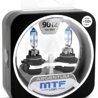 Галогеновые лампы MTF light ARGENTUM +130% 3300K HIR2 (9012) ФОТО-0