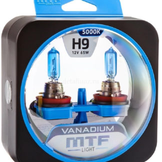 Фото 16 - Галогеновые лампы MTF light Vanadium 5000K H9.