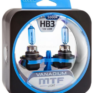 Галогеновые лампы MTF light Vanadium 5000K HB3(9005) ФОТО-0