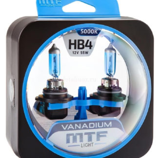 Галогеновые лампы MTF light Vanadium 5000K HB4(9006) ФОТО-0