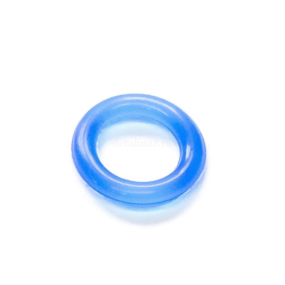 Фото 3 - Кольцо уплотнительное форсунки дв. УМЗ-4216 ЕВРО-4 MVQ (узкое) синий силикон.