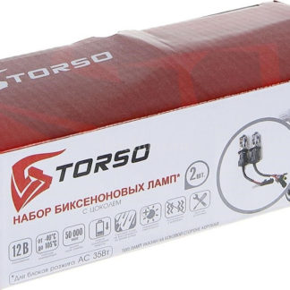 Комплект биксеноновых ламп Torso H13, для блоков AC, 12 В, 4300 К, 2 шт. 1059398 ФОТО-1