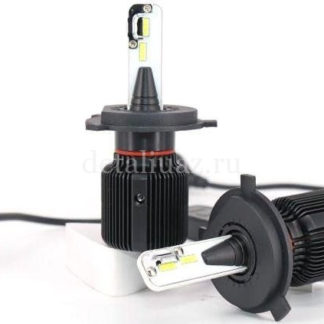 Комплект светодиодных автоламп LED OsnovaLed, H4, 20 Вт, 5000 К, 1600000110304, черный, 2 шт ФОТО-0