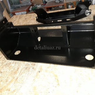 Кронштейн скрытый под лебёдку УАЗ-452 с независимым выходом под клюз (ролики) ФОТО-9