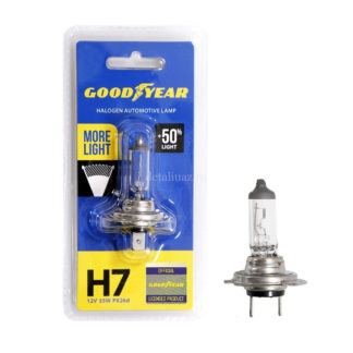 Фото 26 - Лампа автомобильная галогенная Goodyear More Light, Н7, 12V, цоколь PX26d, 55W . GY017125.