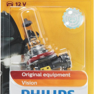 Лампа автомобильная галогенная Philips Vision, для фар, цоколь H8 (PGJ19-1), 12V, 35W ФОТО-0