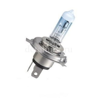 Лампа автомобильная галогенная Philips WhiteVision, для фар, цоколь H4 (P43t), 12V, 60/55W + цоколь W5W, 12V, 5W, 2 шт ФОТО-0