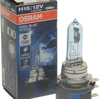 Лампа автомобильная Osram H15 (15/55) PGJ23t-1 Cool Blue Intense 3700K 12V, 64176CBI ФОТО-0