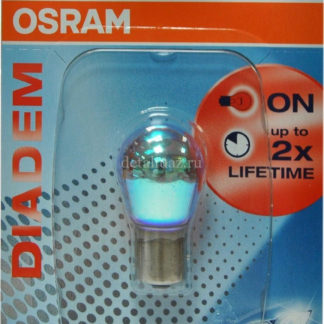 Лампа автомобильная Osram PR21W (BAW15s) Diadem Red 12V, 7508LDR01B ФОТО-0