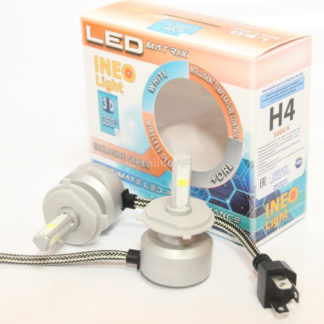 Лампа автомобильная светодиодная Amiwa, 12/24B. DRL-H4-3D-5000K ФОТО-0