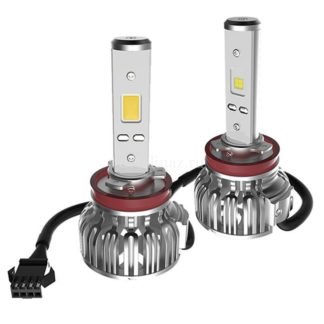 Лампа автомобильная светодиодная Clearlight, цоколь H1, 4300 Лм, 2 шт ФОТО-0