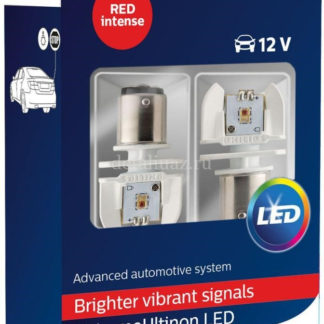 Фото 18 - Лампа автомобильная светодиодная сигнальная Philips X-tremeVision LED, цоколь BAY15d, 12V, 2/0,3W, 2 шт.