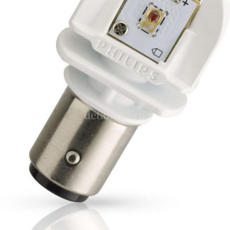 Лампа автомобильная светодиодная сигнальная Philips X-tremeVision LED, цоколь BAY15d, 12V, 2/0,3W, 2 шт ФОТО-2