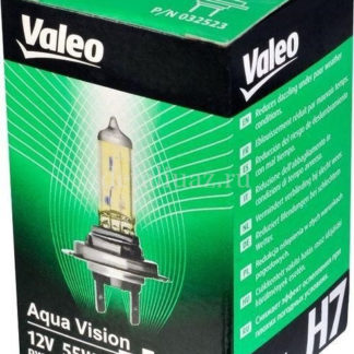Лампа автомобильная Valeo Aqua Vision, Н7 Px26d, 12х55, 3000 К, 55 Вт, 32523 ФОТО-0