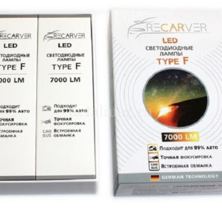 Лампа LED Recarver Type F HB4 7000 lm (2шт) 6000K ФОТО-2