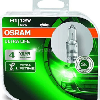 Фото 16 - Лампы Н1 OSRAM Ultra Life, 12V, 55W, 3200K, комплект 2 шт..