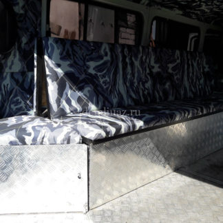 Раздвижной диван в салон УАЗ 452.4 ФОТО-4