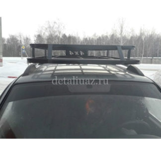 Фото 2 - Багажник на Шевроле Нива Вепрь с сеткой 50х50.